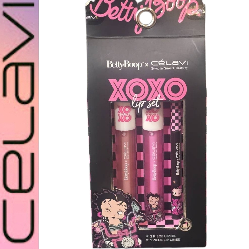 Célavi X Betty Boop XOXO Lip Set